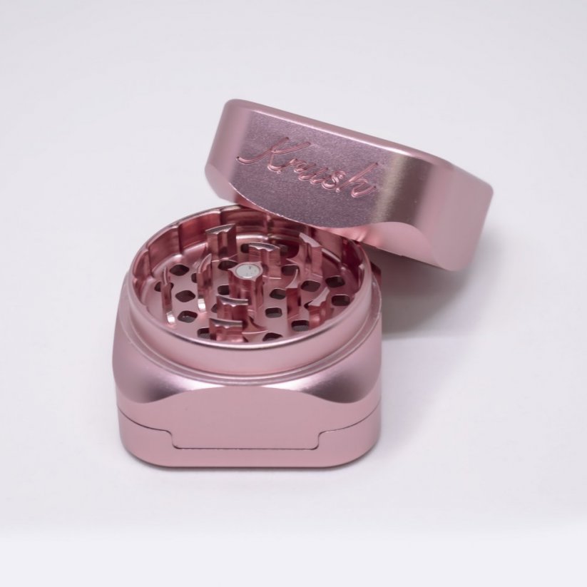 KRUSH 3.0 - kovová drtička - Barva: Růžová