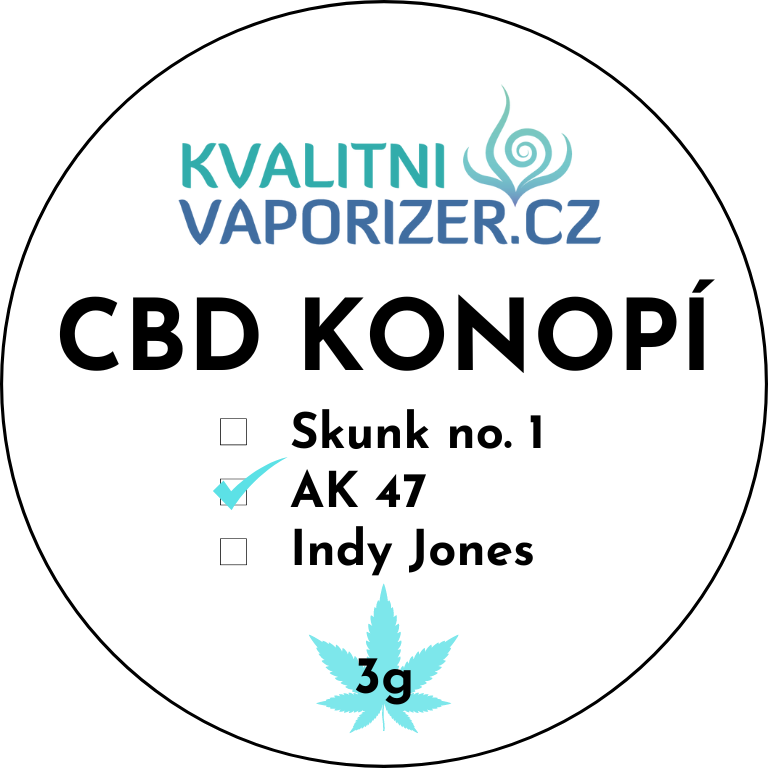 CBD konopí - AK47 - 3 g - Zelená farma