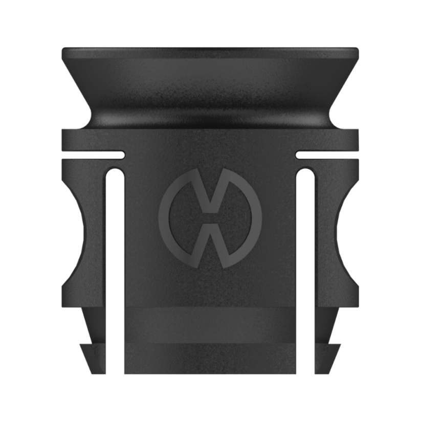 Solid valve housing