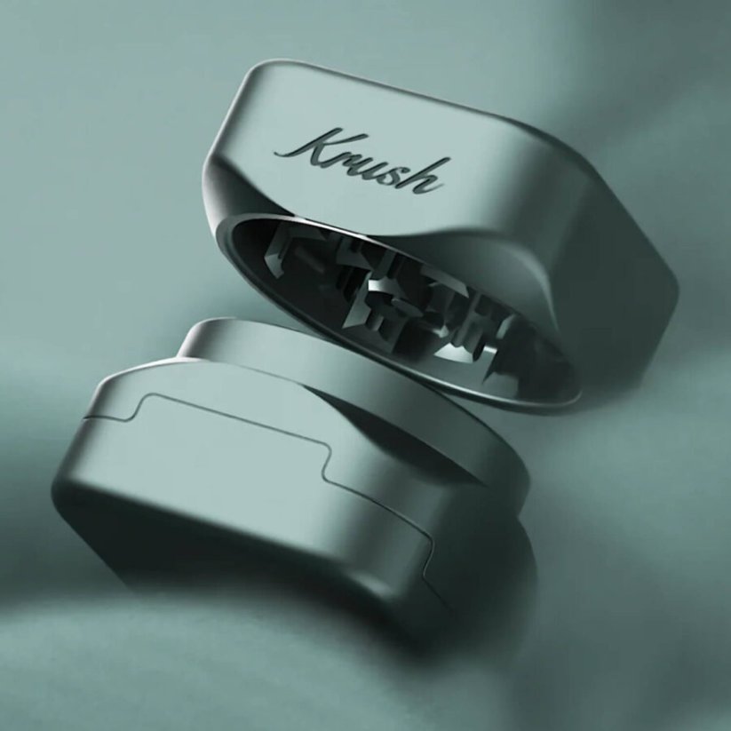 KRUSH 3.0 - kovová drtička - Barva: Zelená